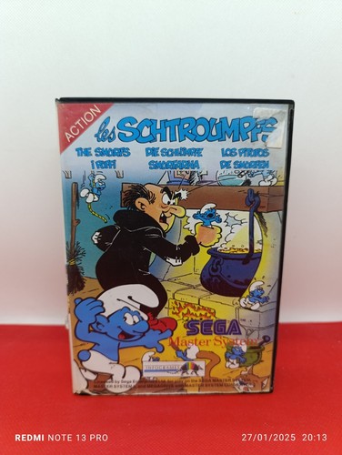 Les schtroumpfs jeu sega - schtroumpfs, /