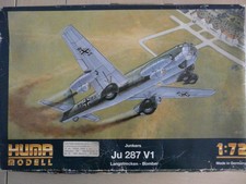 Maquette Avion 1/72 HUMA Modell Ref 5001 Junkers Ju 287 V1