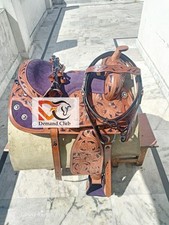 Selle Western Leather Barrel