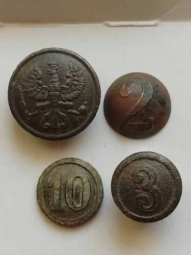 Lot boutons allemand ww1 - de,