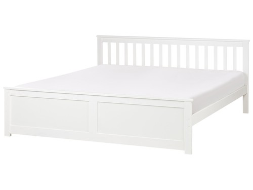 Lit double minimaliste bois - en,