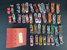 Tech deck fingerboards skateboards Lot of 40 & ramp