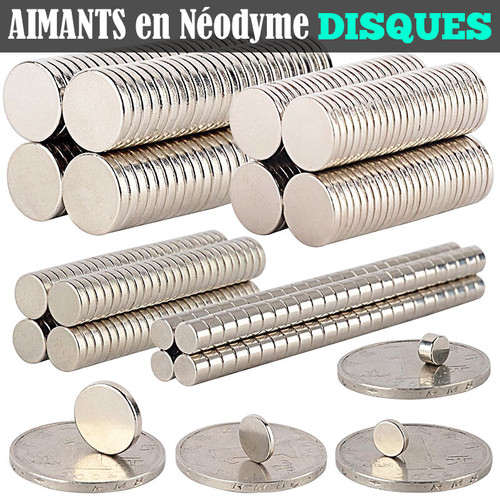 Aimant neodyme disque - aimant,