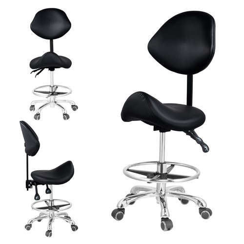 Adjustable salon stool - adjustable,