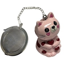 Boule à thé breloque Chaton