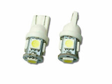 2 Pcs White Led Light Bulb 192 168 194 W5w 2825 158 12V T10 5-Smd 5050 Couple