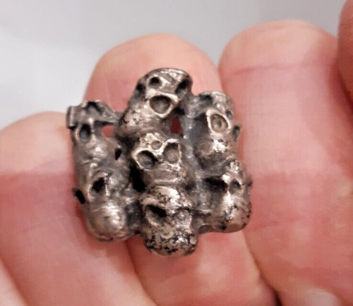 Bague tête mort - bague,