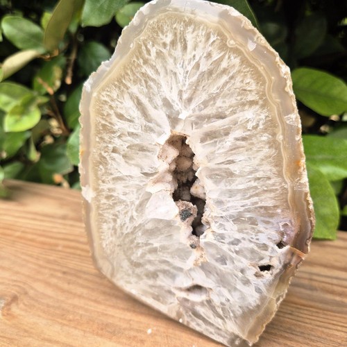 Géode agate quartz grosse - -,