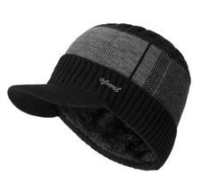 Bonnet à visière noir