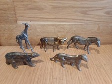 ANTIQUE OMO ADVERTISING FIGURES "Wild Animals Zoo Large Size