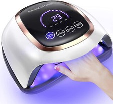 Lampe UV LED Professionnelle, Lampes LED Pour Ongles En Gel De 168 W Avec Touche