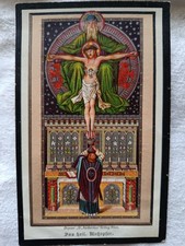 Carte pieuse 1897 – Souvenir