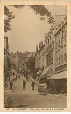 SAONE ET LOIRE LE CREUSOT rue jules guesde la grimpette