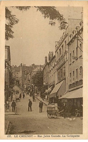 Saone loire creusot rue - et,