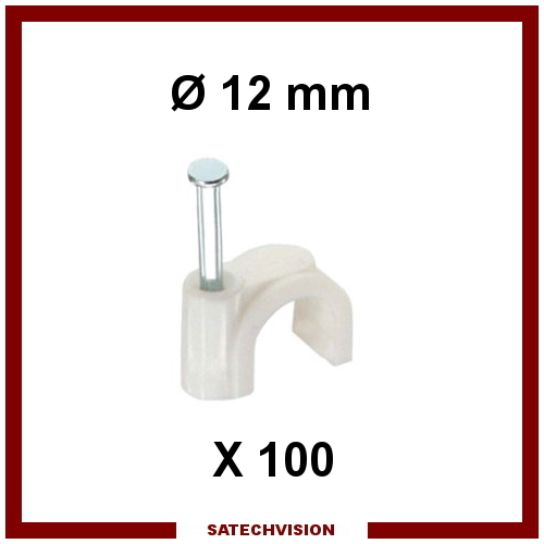 100 pontets plastiques attache - pontets,