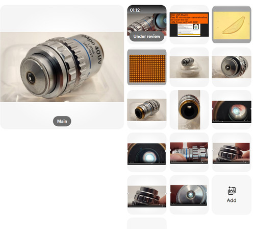 Objectif microscope olympus - microscope,