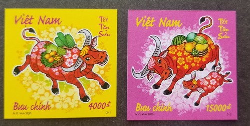 Vietnam année bœuf 2020 - année, du