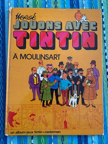 Jouons avec tintin a - tintin,
