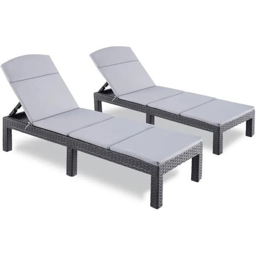 Lot bains soleil chaise - 2,