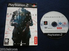 FAHRENHEIT : JEU Sony