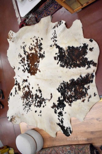 Tapis peau vache 220x224 - tapis,