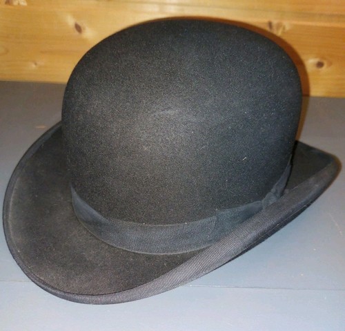 Chapeau melon ancien feutre - ancien,