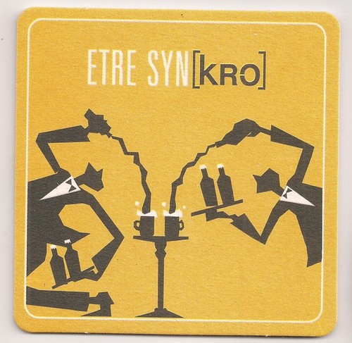 Kronenbourg old beer mat - kronenbourg,