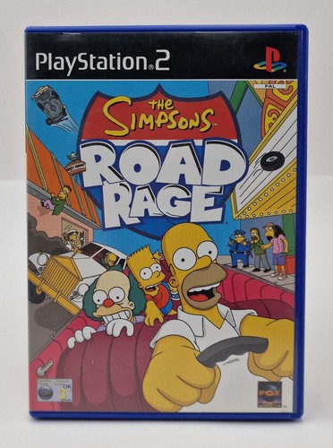 The simpsons road rage sony - rage,
