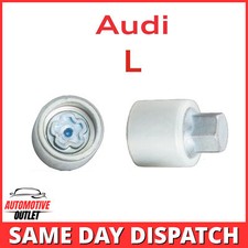 810 Lettre L Master Blocage de Roue Boulon Sécurité Prise Antivol Clé Pour AUDI