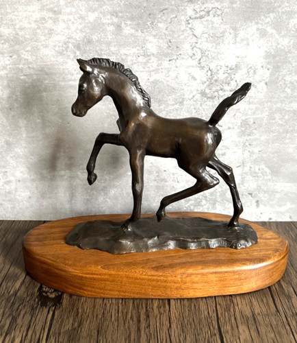 Davis bronze horse - bronze,