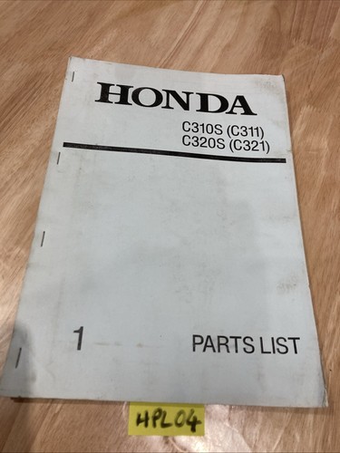 Honda c310s c311 c320s c321 - honda,