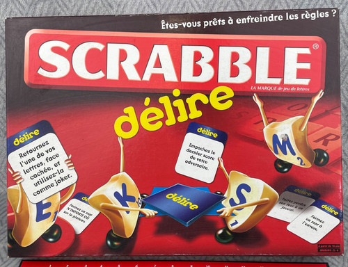 Scrabble délire jeu - scrabble,