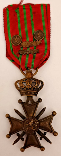 Medaille militaire belgique - militaire,