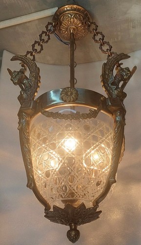 Plafonnier laiton art - en,