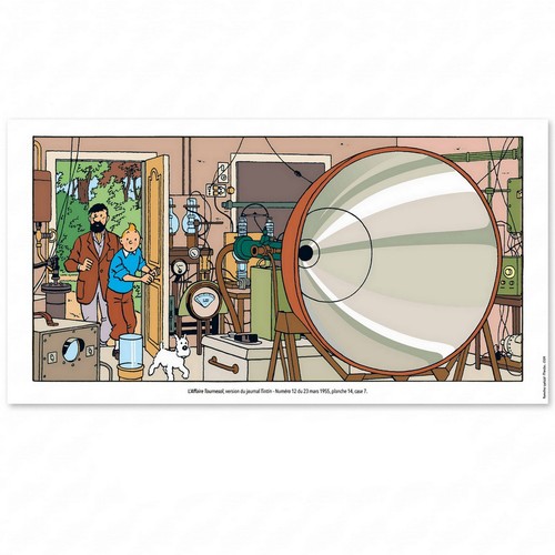 Poster affiche tintin - poster,