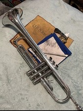 1970’s Schilke X3 Bb Trumpet w/ mouthpiece Silver Plate Finish Low Model #9690