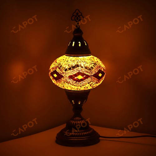 Lampe bureau mosaïque - lampe, de