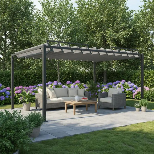 Pergola bioclimatique 3x4m - pergola,