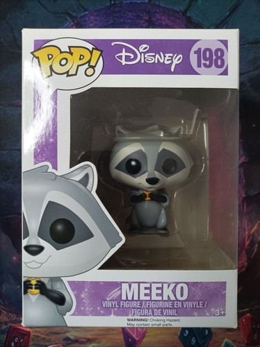 Meeko 198 funko pop disney - meeko,