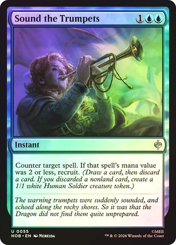Mtg sound the trumpets - sound,