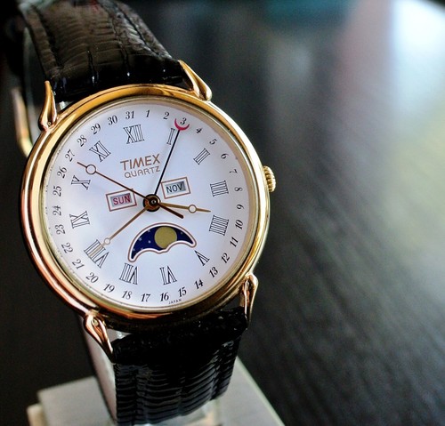 Vintage timex triple date - vintage,