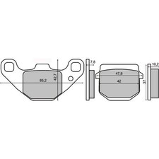 Plaquettes de Frein Avant TGB