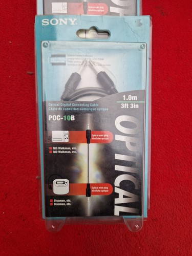Cable optique minidisc sony - cable,
