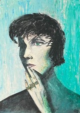 Peinture huile contemporaine