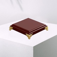 Support de Piédestal de Meubles En Palissandre pour Vases Lampes de Table Pot