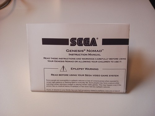 Sega genesis nomad usa - sega,