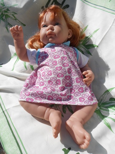 Robe compatible avec poupée - avec,