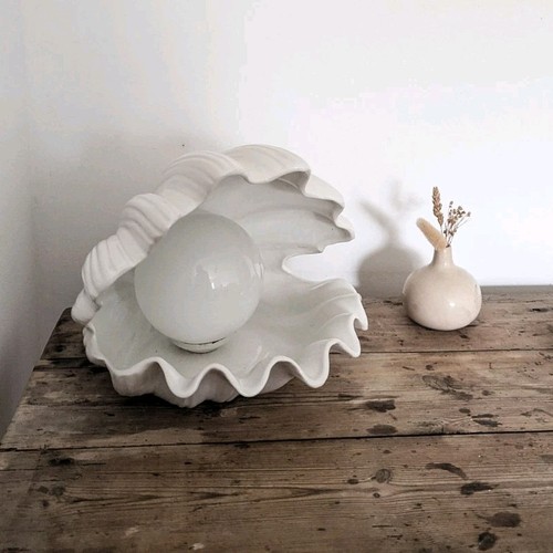 Lampe coquillage vintage - coquillage,