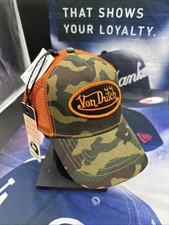 Von Dutch Camo Trucker Hat