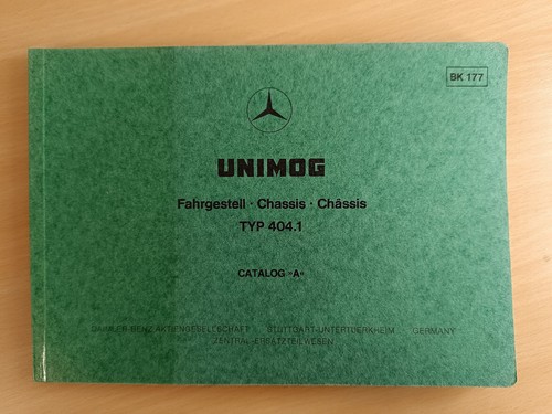 Mercedes benz unimog 404 - mercedes, 404.1